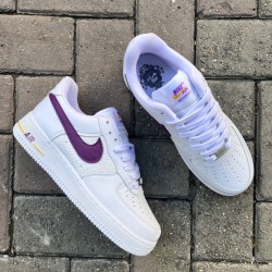 Nike Airforce Beyaz-Mor 